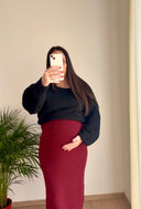 IRIS - jupe de grossesse en maille