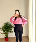 PABLO - Pull de grossesse en maille oversize