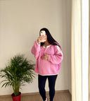 PABLO - Pull de grossesse en maille oversize